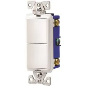 EATON WIRING COMBINATION SWITCH WHITE