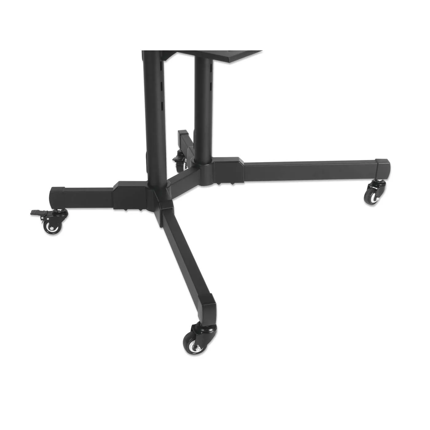 Economy Height-Adjustable Multimedia TV Cart