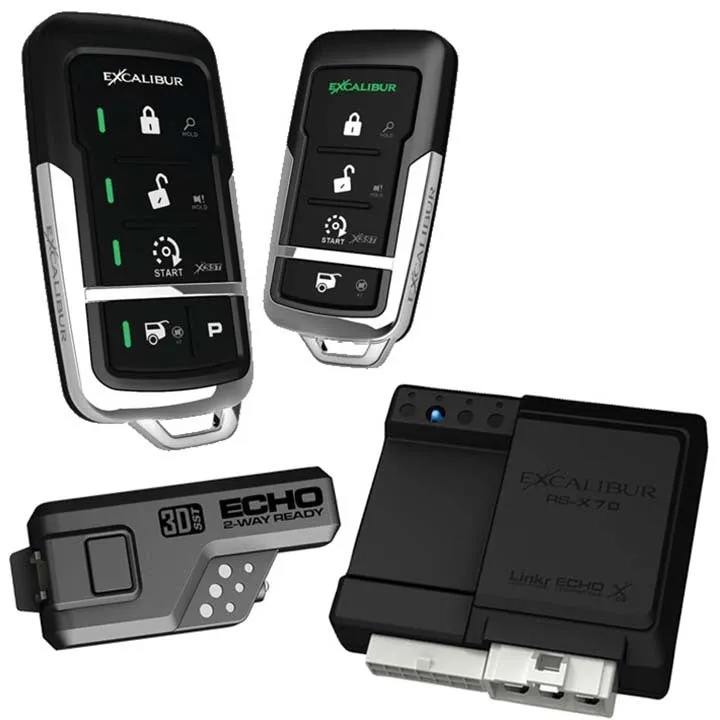 Excalibur 900MHz LED 2-Way  Keyless Entry & Remote Start (Linkr