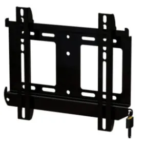 Flat-to-Wall Security Locking Mount Display sizes 22-43"