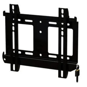 Flat-to-Wall Security Locking Mount Display sizes 22-43"