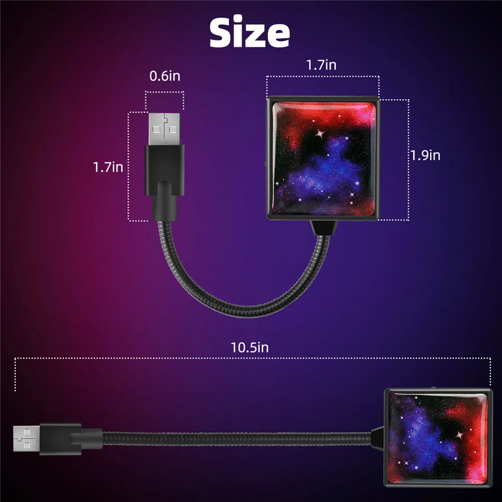 Flexible Led  Projector  Star  Night  Light 360 Degree Rotation