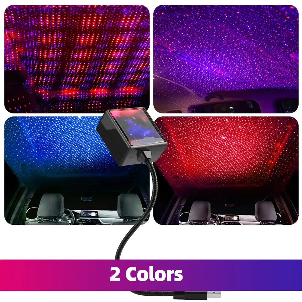 Flexible Led  Projector  Star  Night  Light 360 Degree Rotation