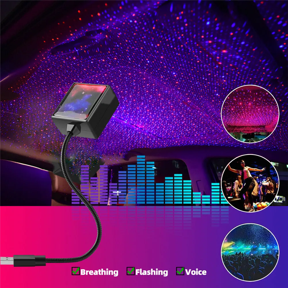 Flexible Led  Projector  Star  Night  Light 360 Degree Rotation