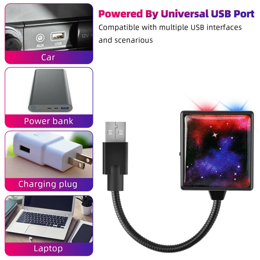 Flexible Led  Projector  Star  Night  Light 360 Degree Rotation
