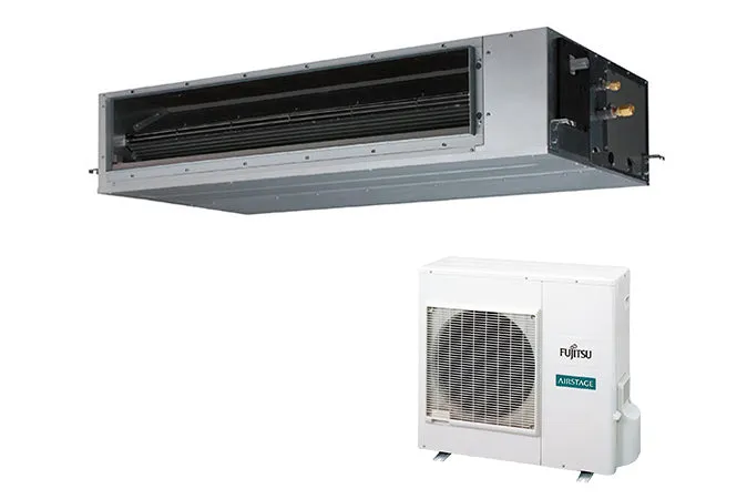 Fujitsu 36,000 BTU 16.7 SEER Medium Static Single Zone System