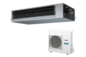 Fujitsu 36,000 BTU 16.7 SEER Medium Static Single Zone System