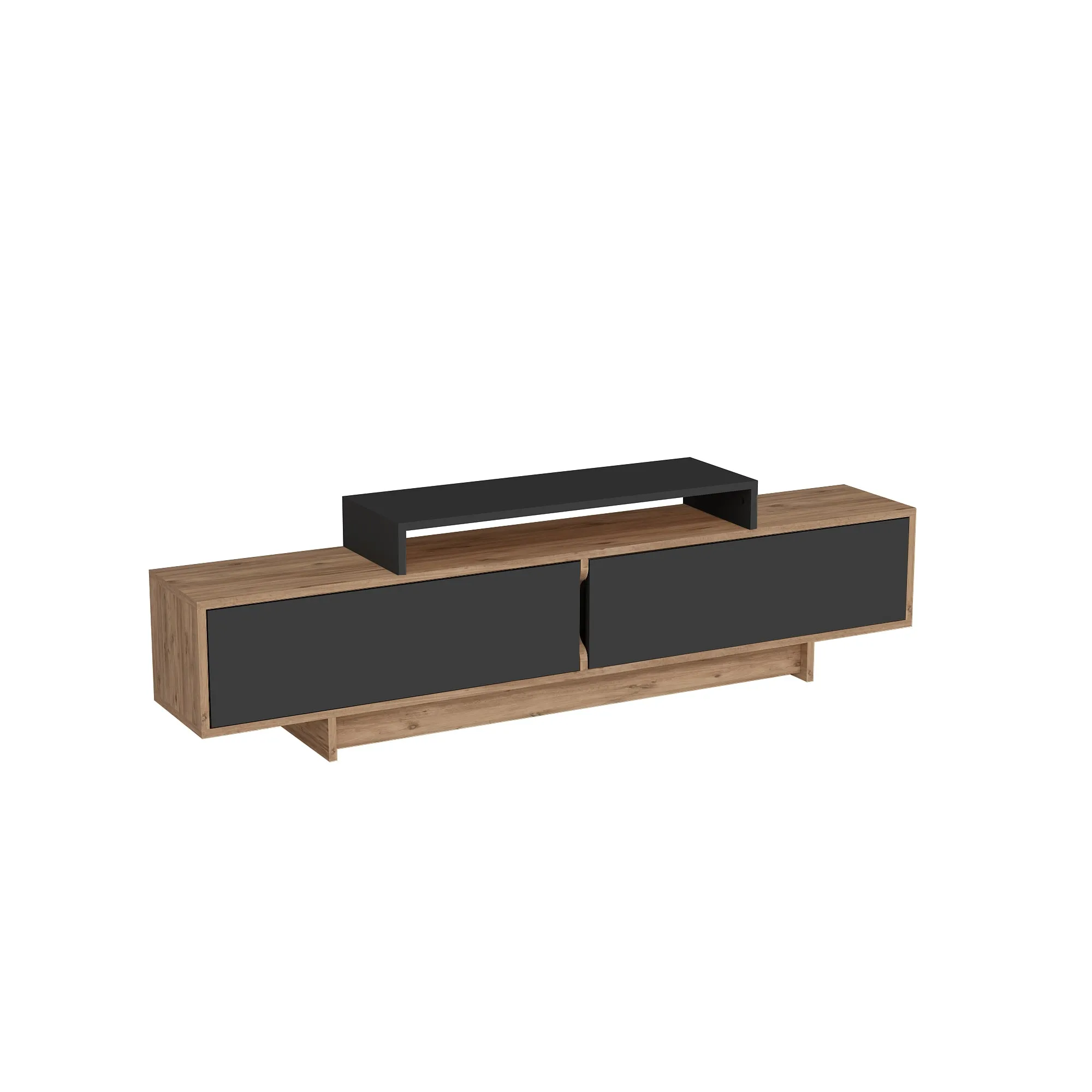 Gaia TV Stand and Entertainment Center with Storage Cabinets for TVs up to 78"