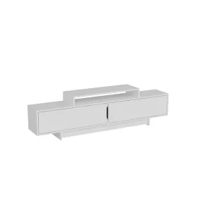 Gaia TV Stand and Entertainment Center with Storage Cabinets for TVs up to 78"