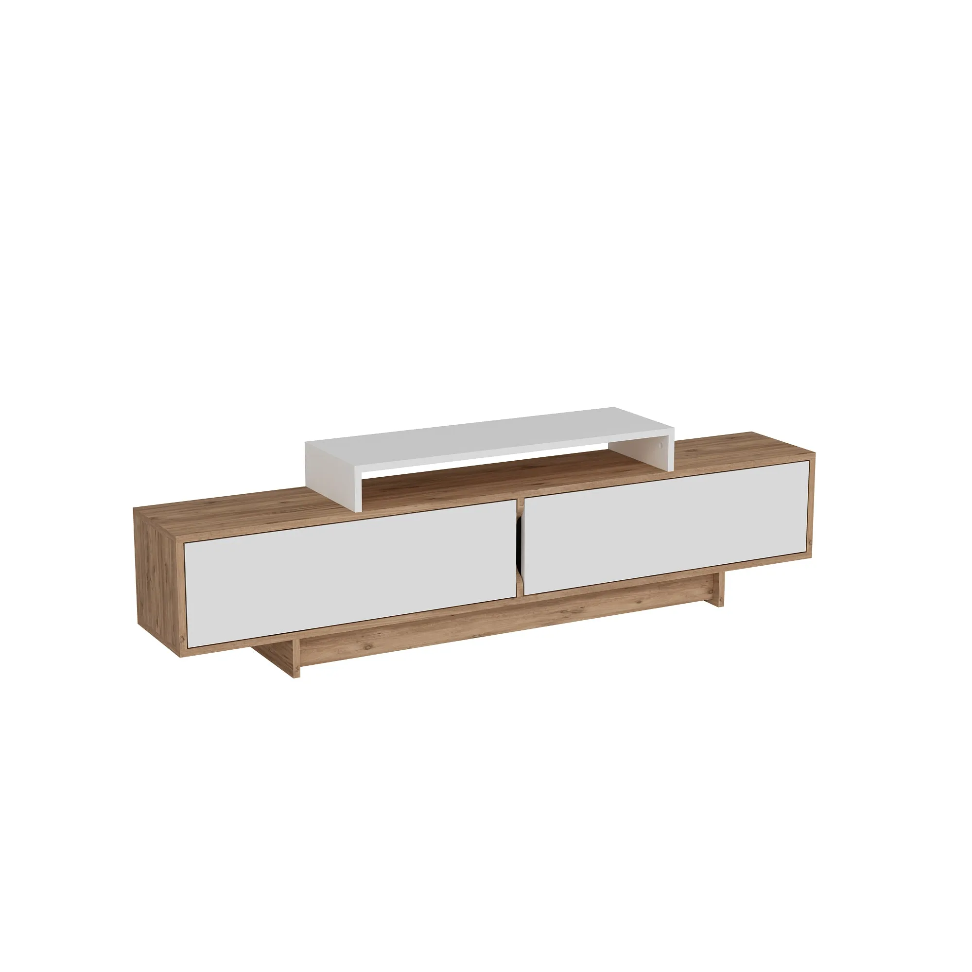 Gaia TV Stand and Entertainment Center with Storage Cabinets for TVs up to 78"