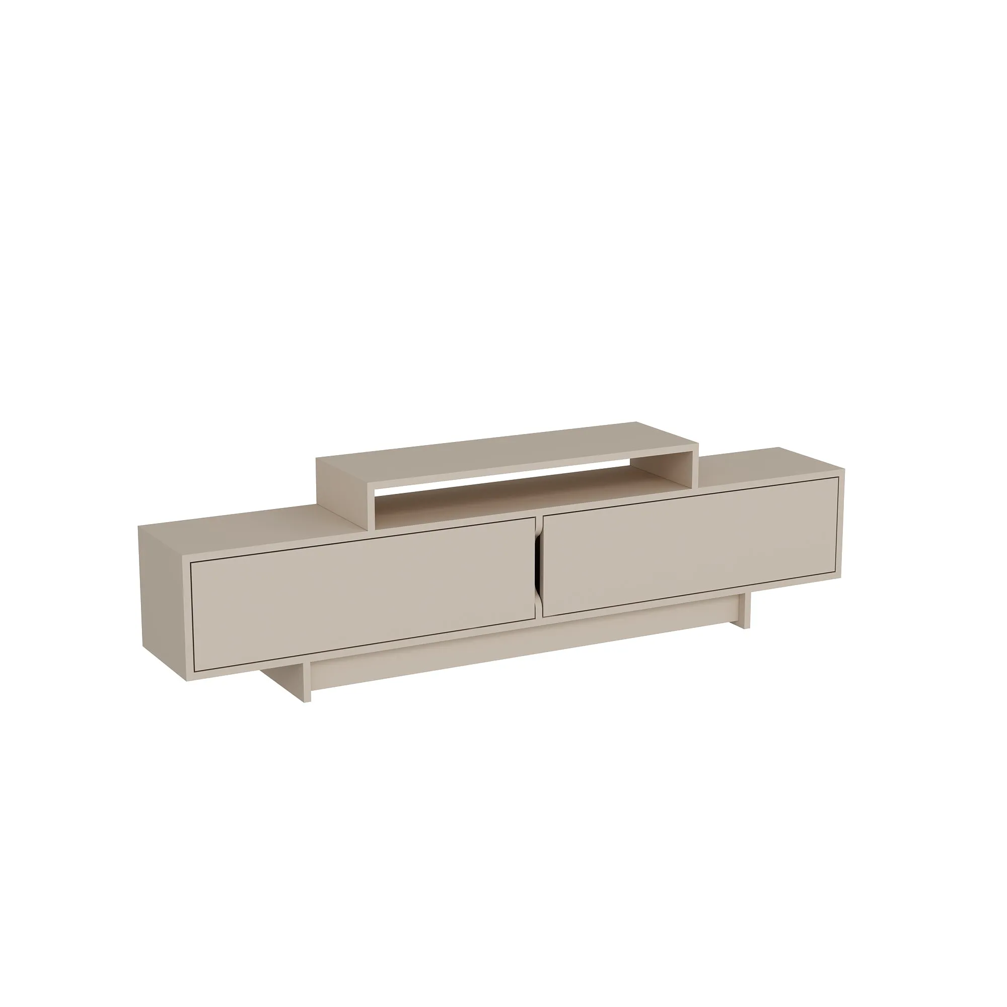 Gaia TV Stand and Entertainment Center with Storage Cabinets for TVs up to 78"