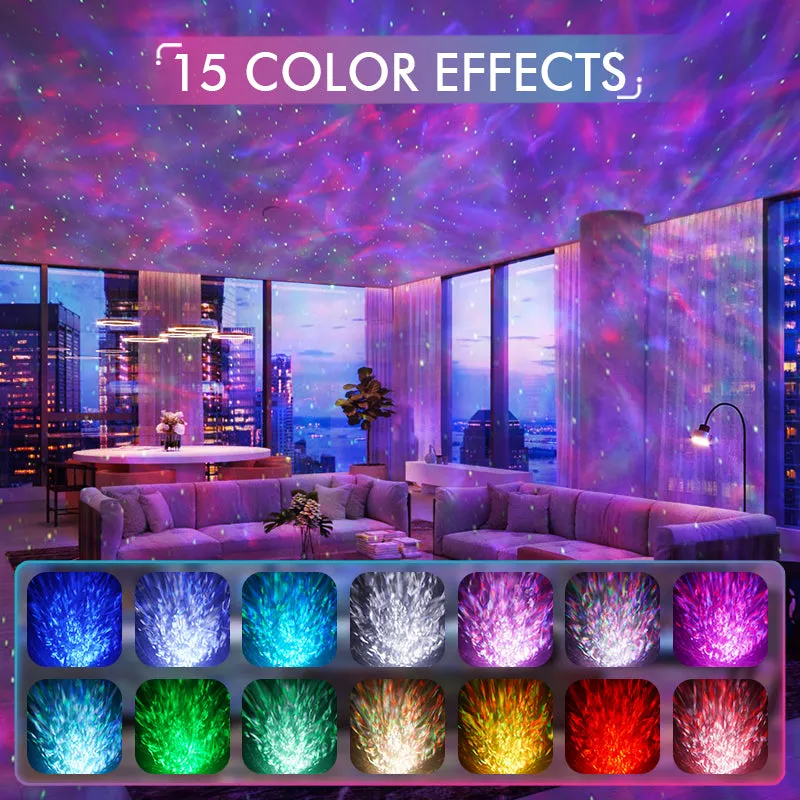 Galaxy Projector for Bedroom, Smart App Star Light Projector with Bluetooth Speaker