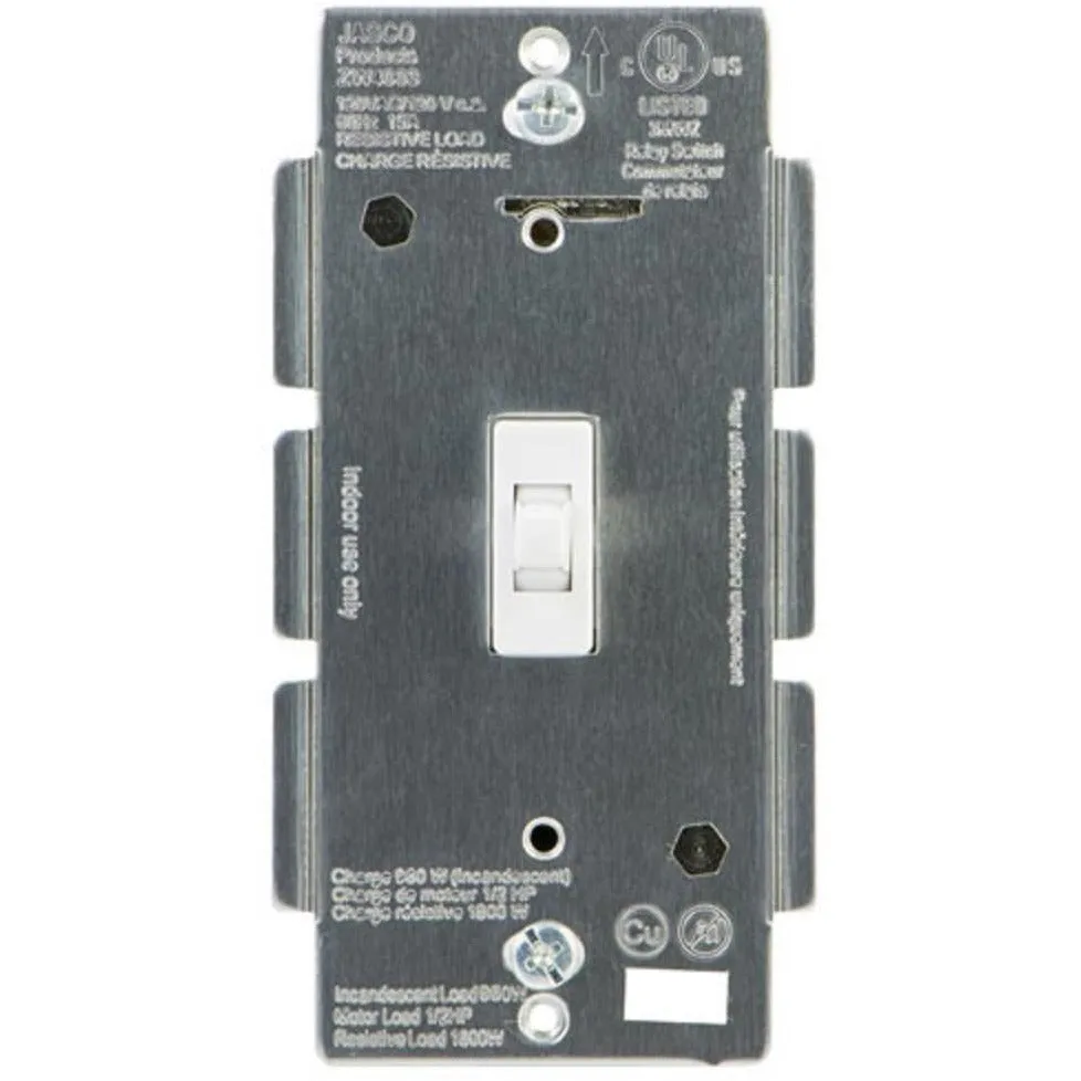 GE Z-Wave Dimmer Wall Toggle Switch, No Neutral Required White or Light Almond