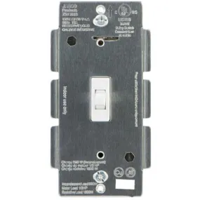 GE Z-Wave Dimmer Wall Toggle Switch, No Neutral Required White or Light Almond