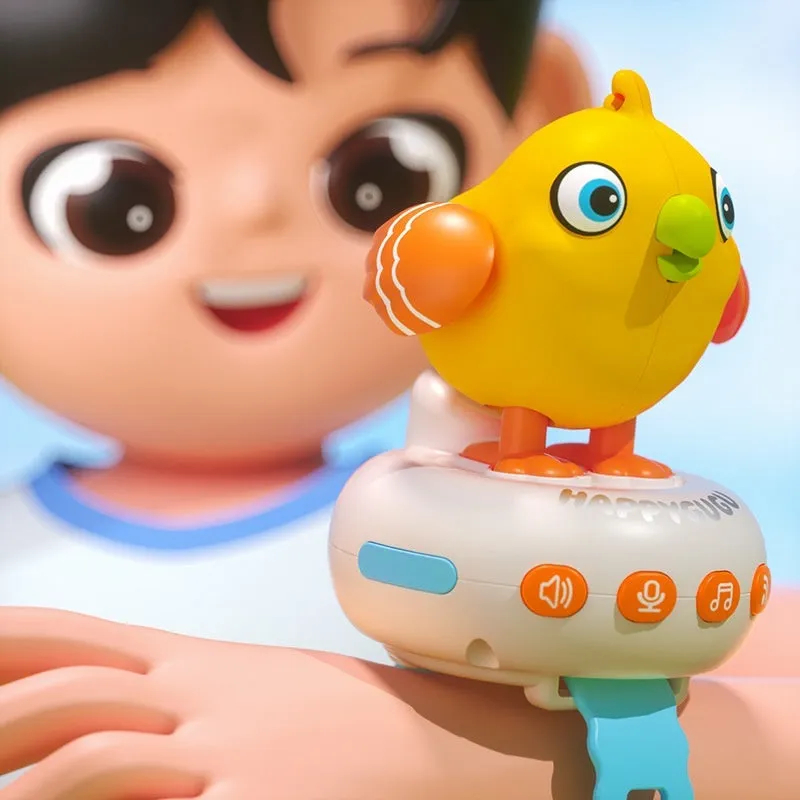 Goo Bird AI Voice-Activated Toy | Interactive Talking Parrot for Kids
