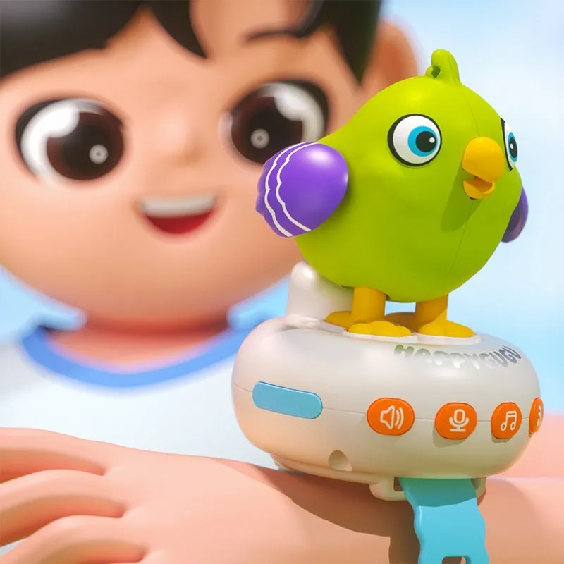 Goo Bird AI Voice-Activated Toy | Interactive Talking Parrot for Kids
