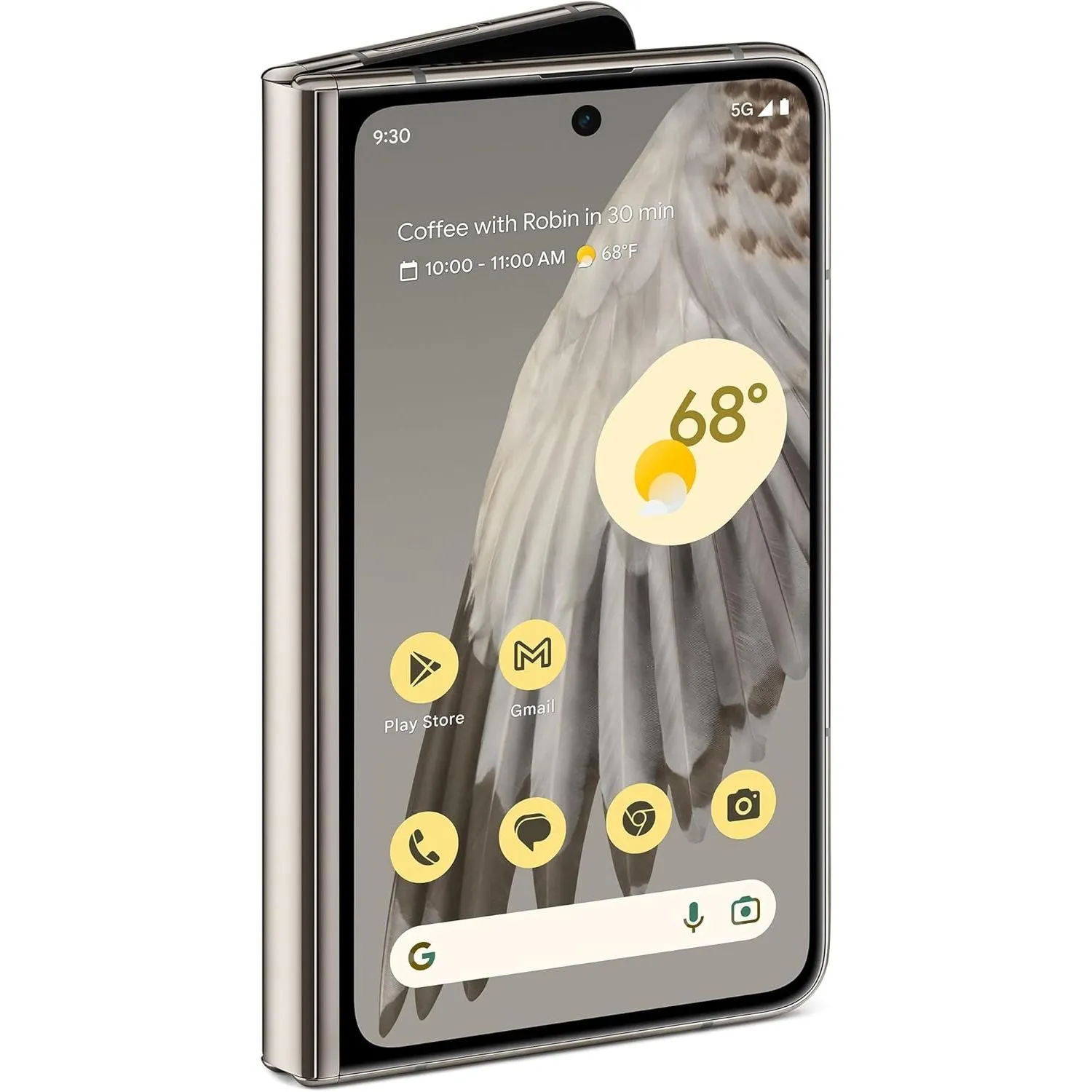 Google Pixel Fold 5G 256GB 12GB Dual SIM Foldable Display Android Smartphone SIM-Free Porcelain