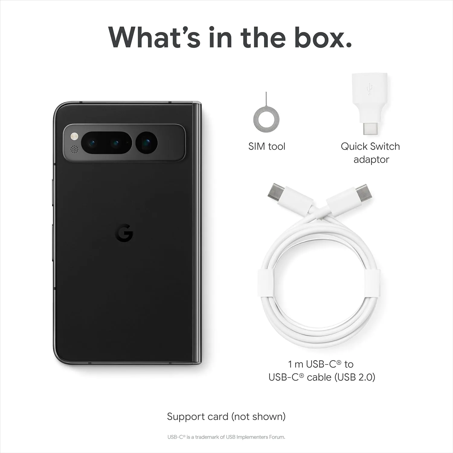 Google Pixel Fold 5G 256GB 12GB Dual SIM Foldable Display Android Smartphone SIM-Free Porcelain