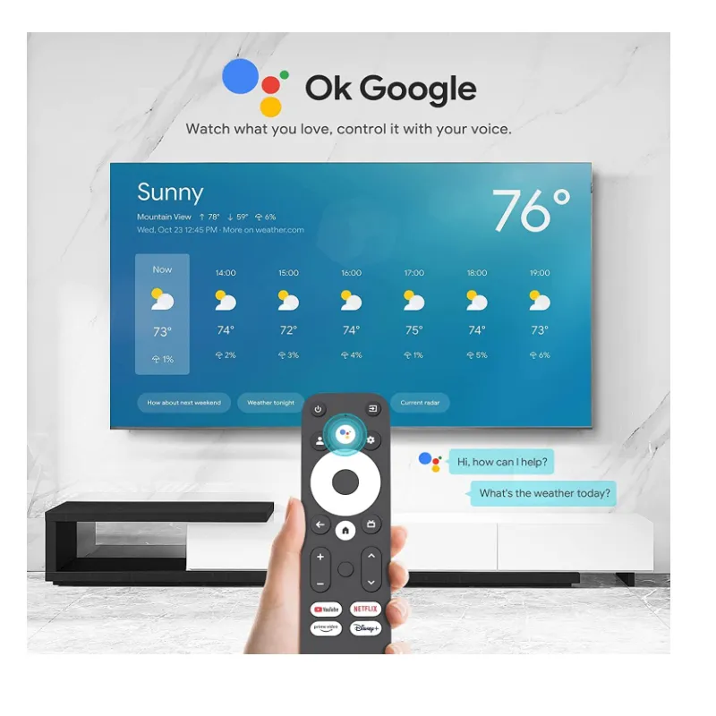 Google Tv Replacement Remote Control With 4K Tv Stick 01000895