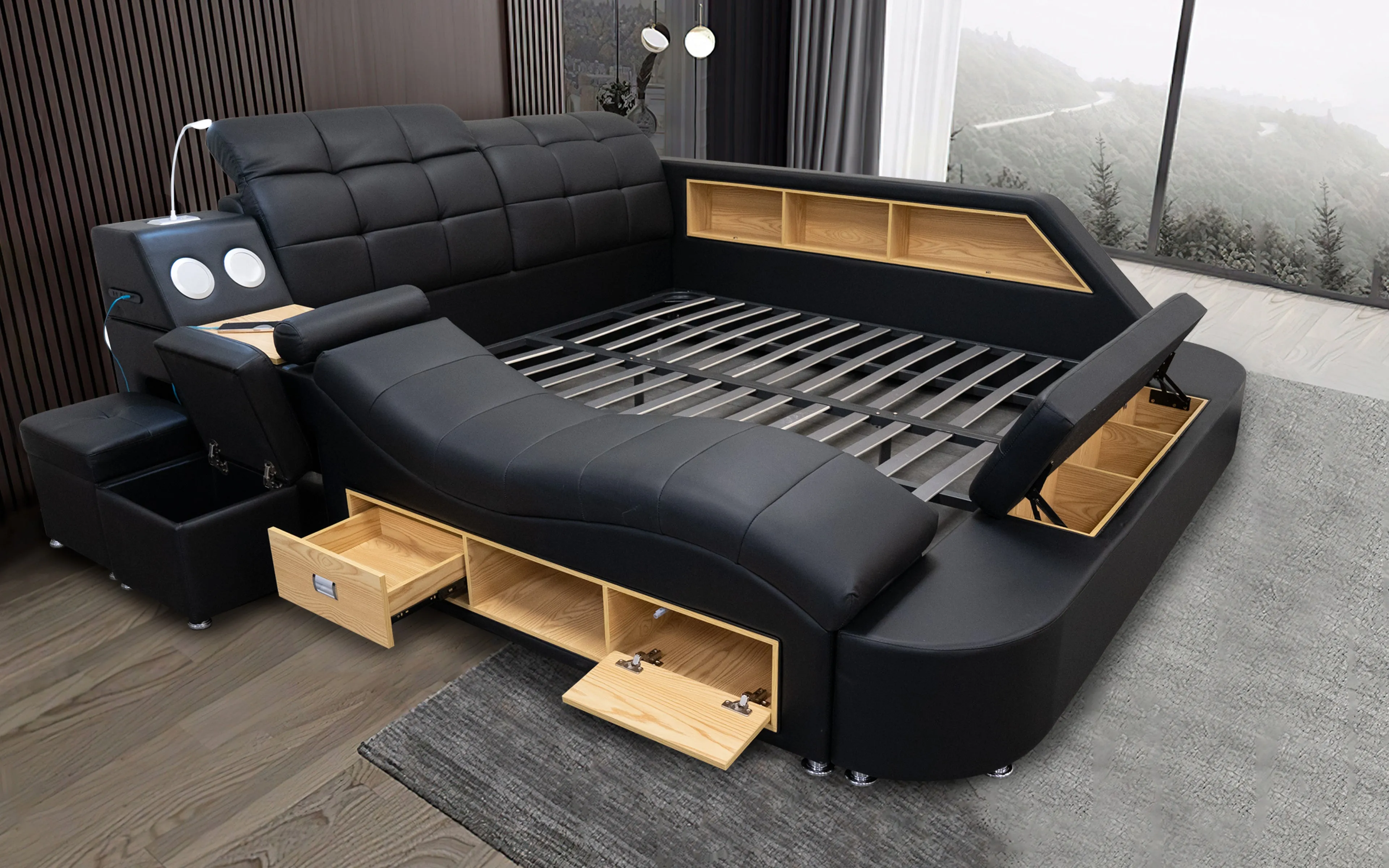 Hariana Tech Smart Ultimate Bed | All In One Bed