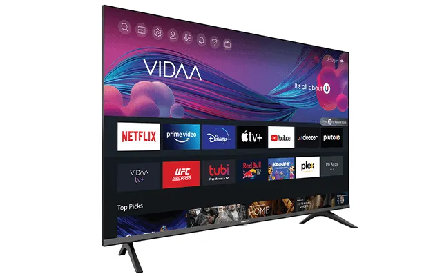 Hisense 40" A4 Series 4K Vidaa Smart TV – Full HD, DTS Virtual:X, Motion Rate 120, and Game Mode