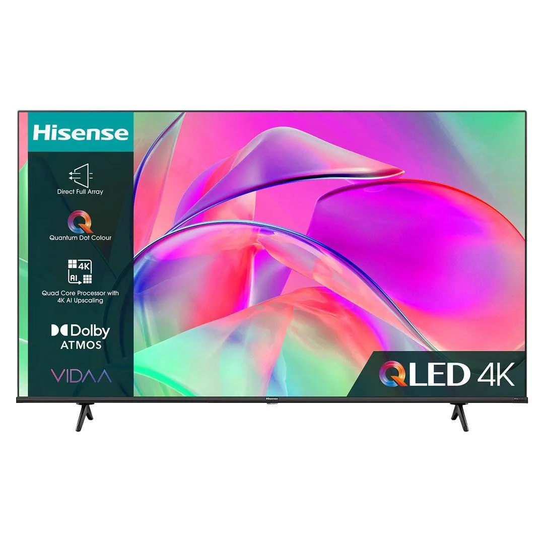 Hisense 65-Inch QLED Smart TV – Model 65E77KQTUK