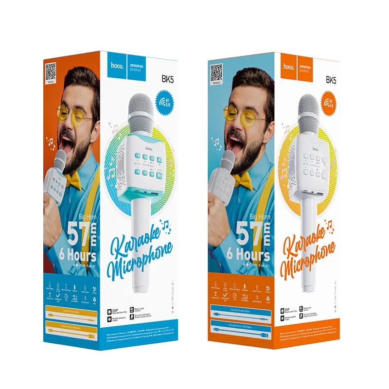 HOCO BK5 CANTANDO KARAOKE MICROPHONE