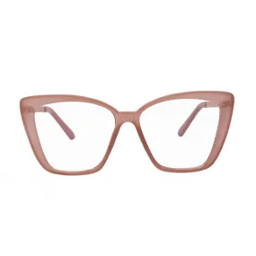I-SEA Aloha Fox Blue Light Glasses - Pink / Blue Light