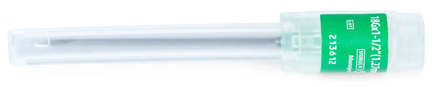 Ideal Poly Hub Needles, Box of 100