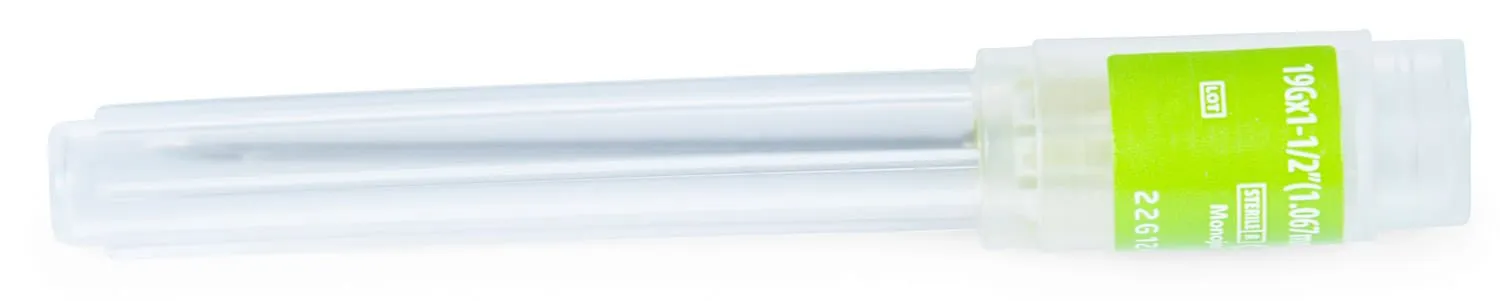 Ideal Poly Hub Needles, Box of 100