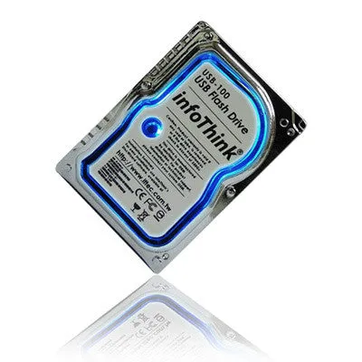 InfoThink LED Mini Hard Disk USB Flash Drive