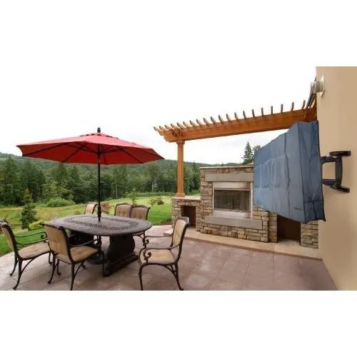 Ivation Outdoor TV Cover w/Enclosed Remote Pocket