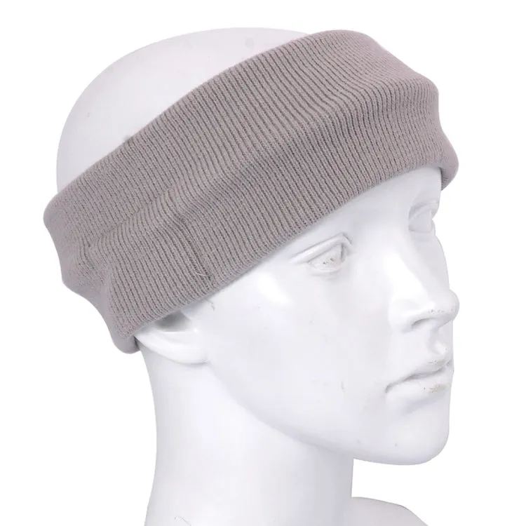 Knitted Bluetooth Headsfree Sport Music Headband with Mic for iPhone / Samsung and Other Bluetooth Devices(Grey)