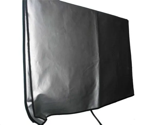 Large Flat Screen Tv's 55" Vinyl Padded Dust Covers Ideal for Outdoor Locations.