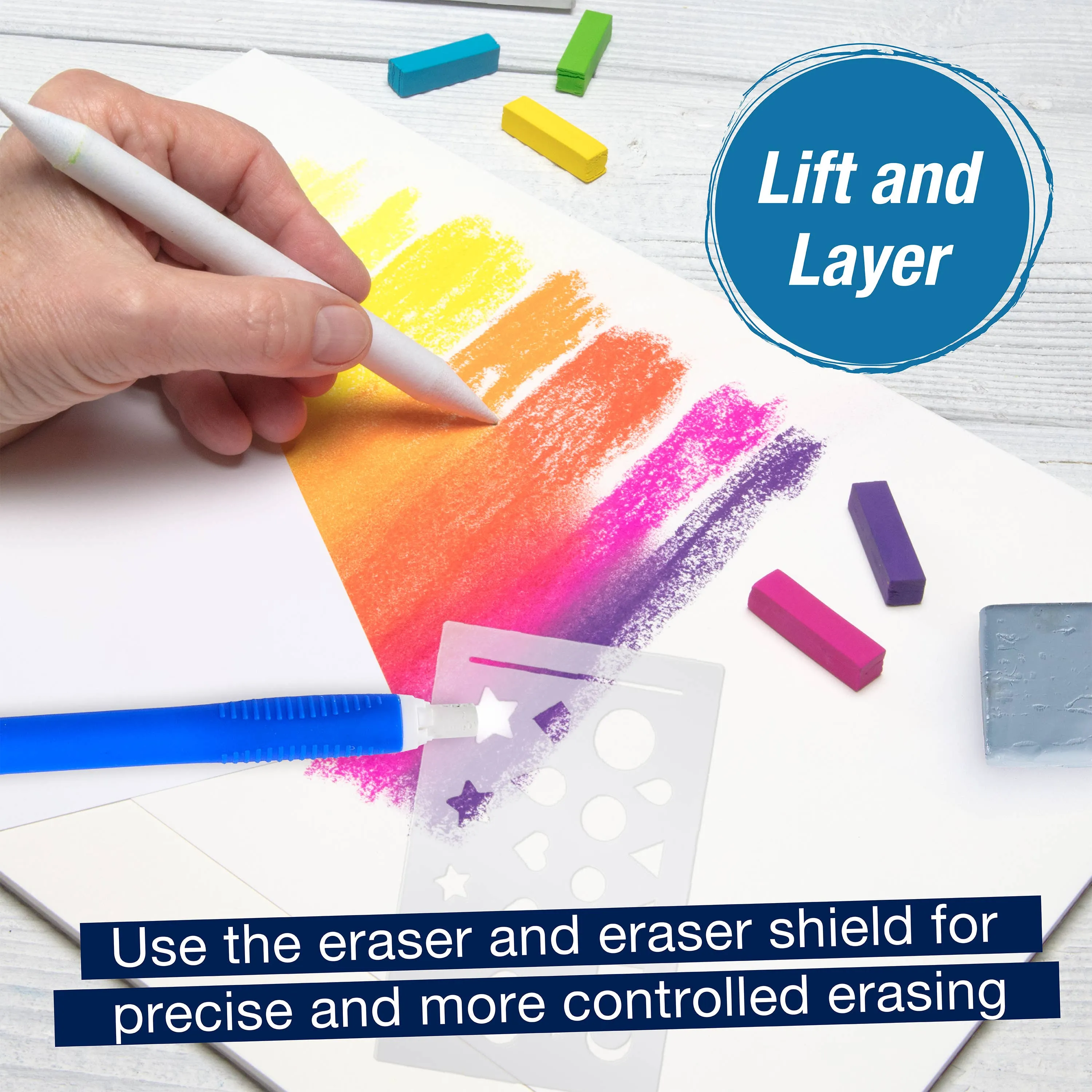 Learn How to Draw with Soft Pastels Art Set for Beginners