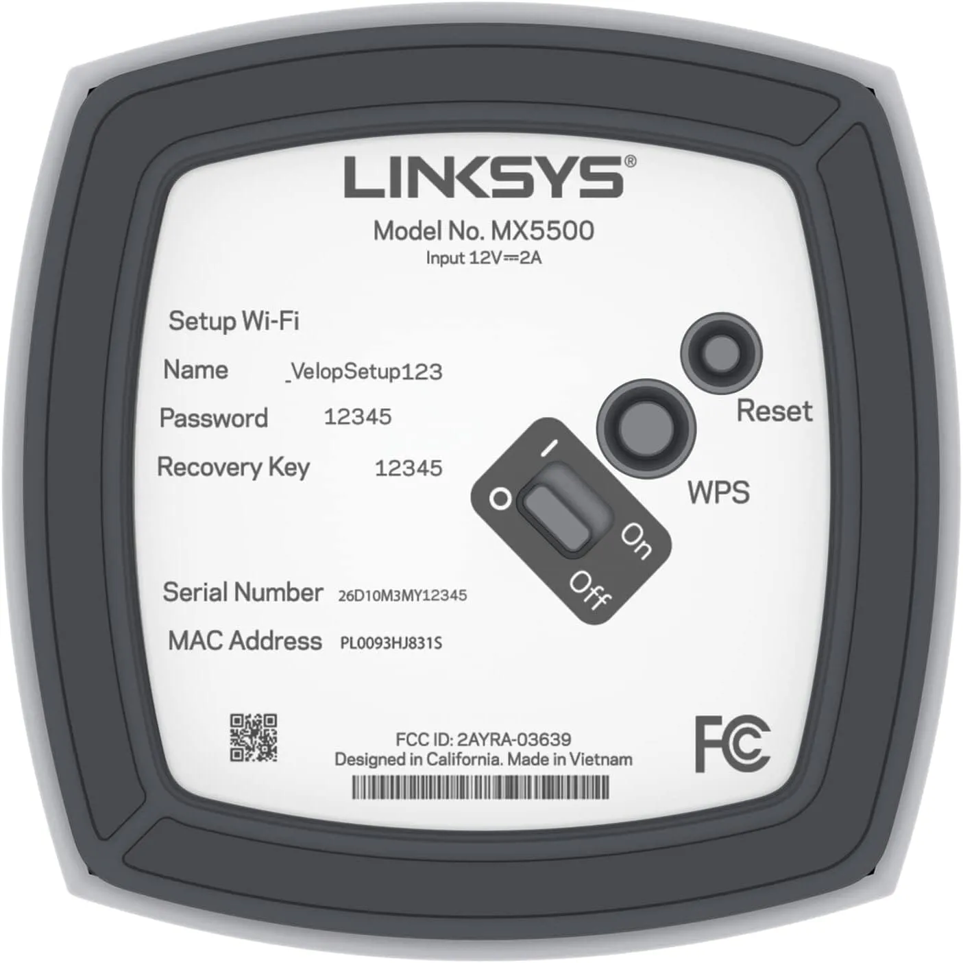 Linksys MX5501 Atlas Pro 6 Wi-Fi 6 Dual-Band Mesh System  (Refurbished)
