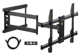 Long Reach TV Wall Bracket, Mount Swivel Tilt Corner TV Bracket with 765mm long Arm
