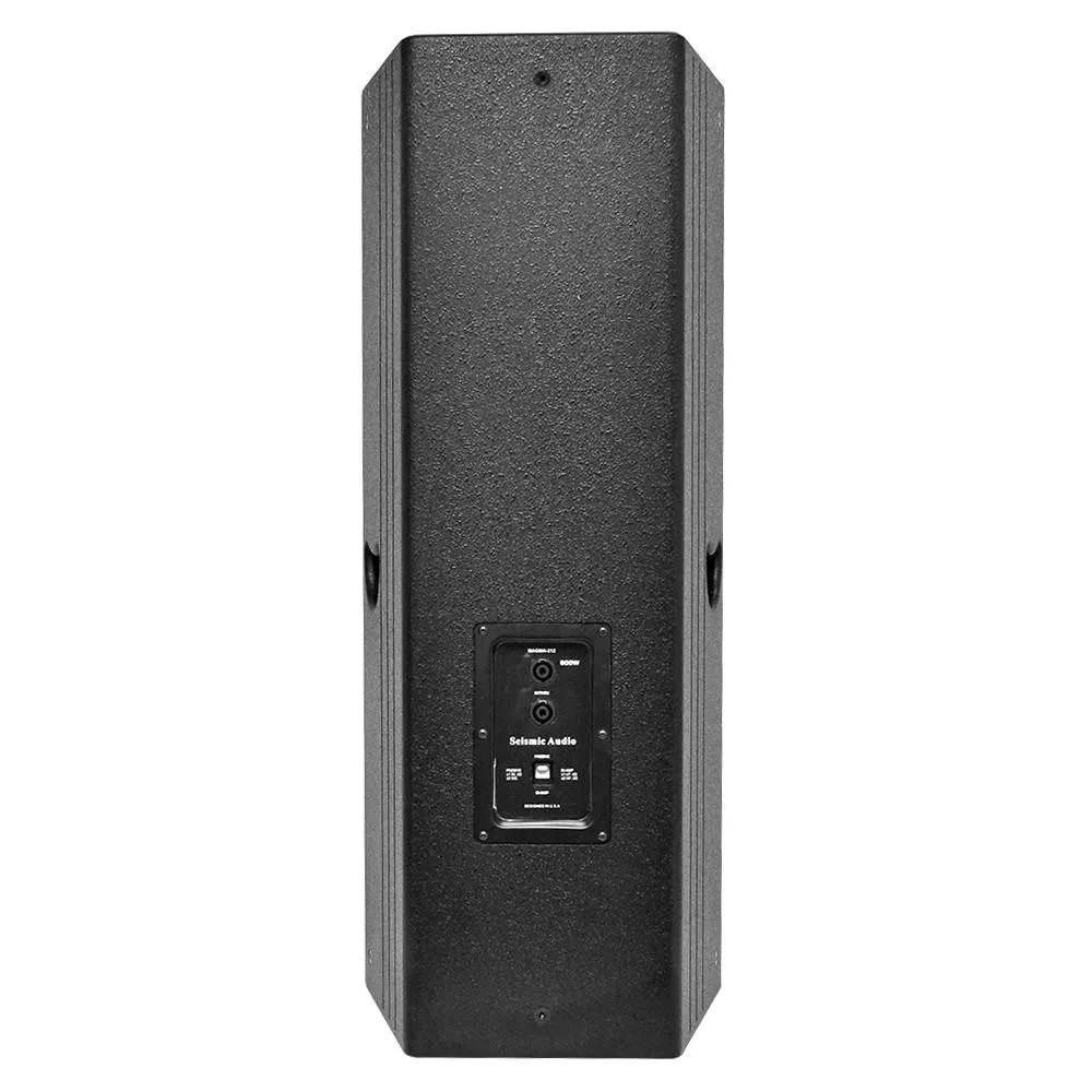 Magma-212 - Pair of  Premium Dual 12" Full Range / Bi-Amp 2-Way Loudspeaker Cabinets