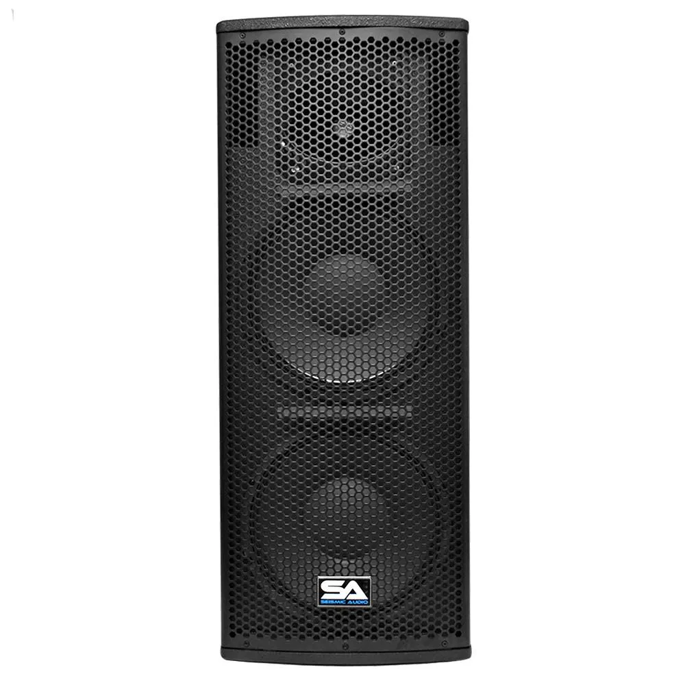 Magma-212 - Pair of  Premium Dual 12" Full Range / Bi-Amp 2-Way Loudspeaker Cabinets
