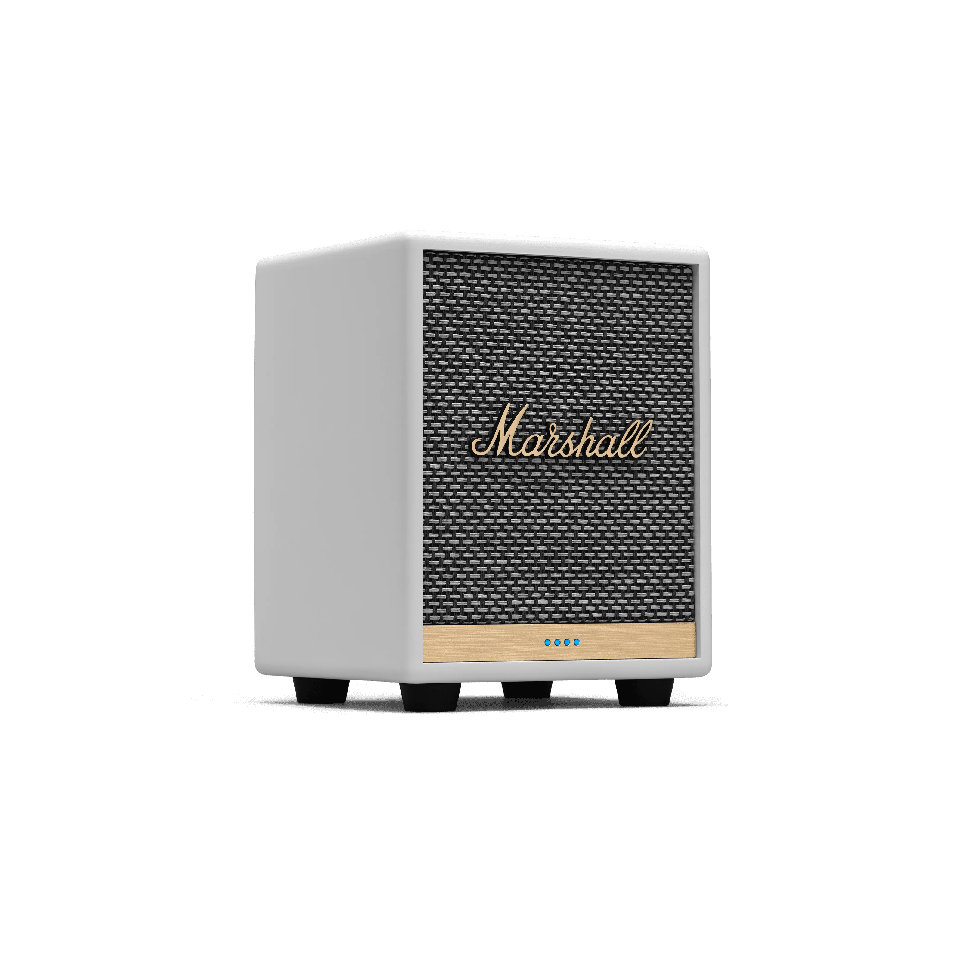 Marshall UXBRIDGE VOICE Bluetooth Speaker With Amazon Alexa (White)