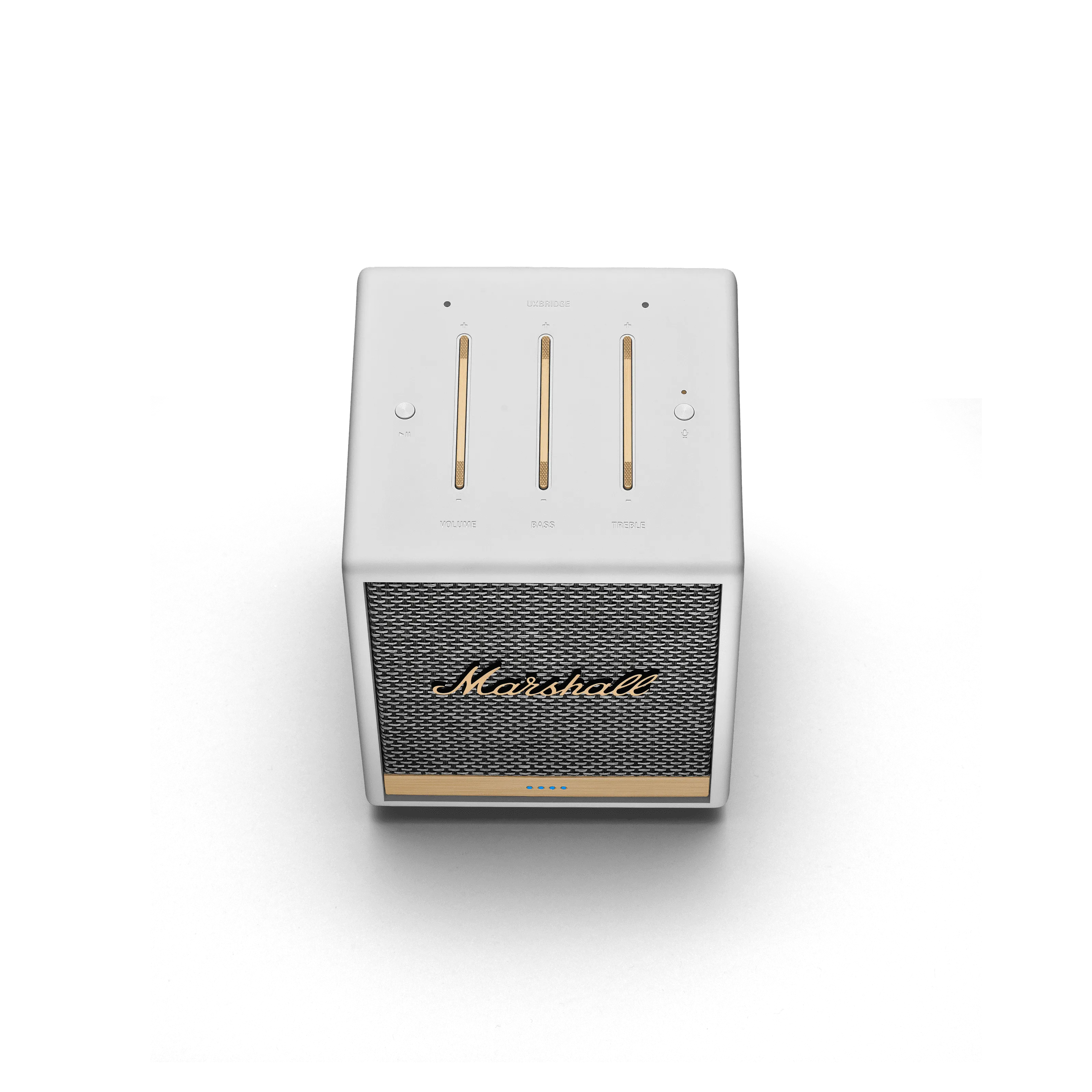 Marshall UXBRIDGE VOICE Bluetooth Speaker With Amazon Alexa (White)