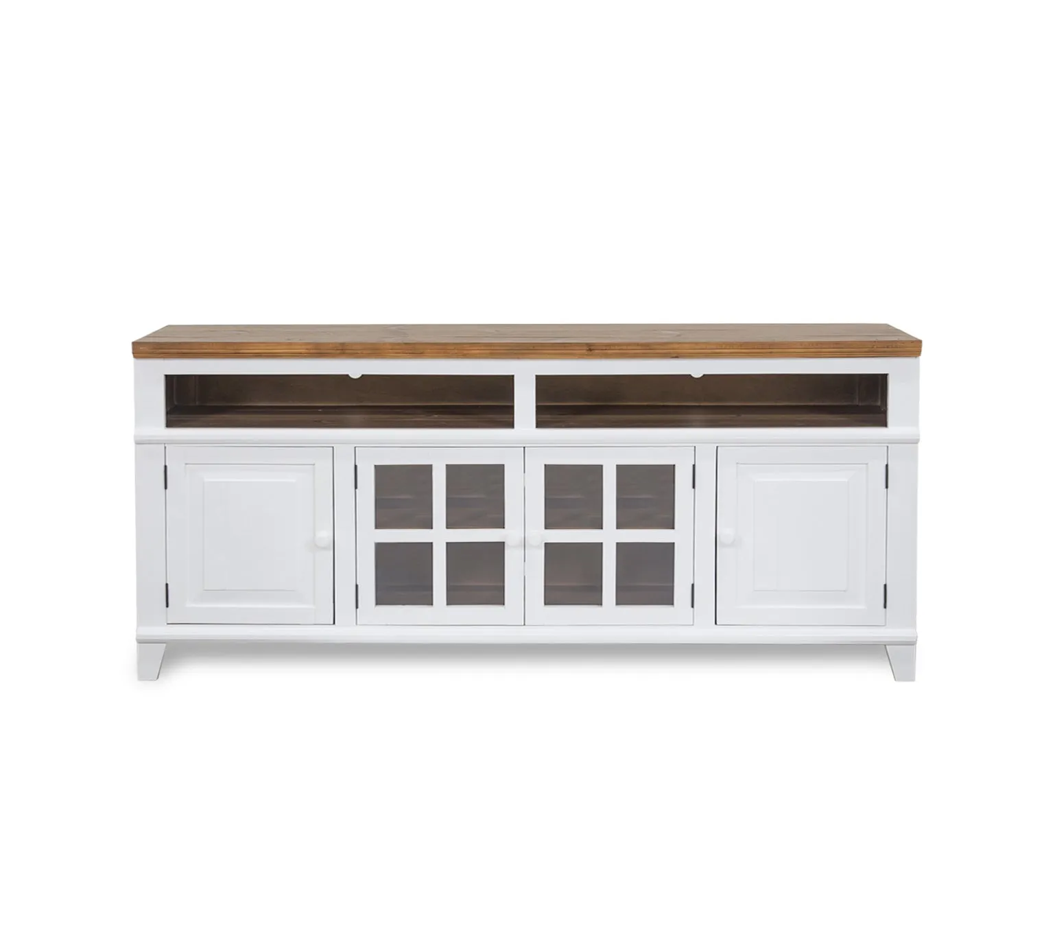 Miramar White 72" TV Console