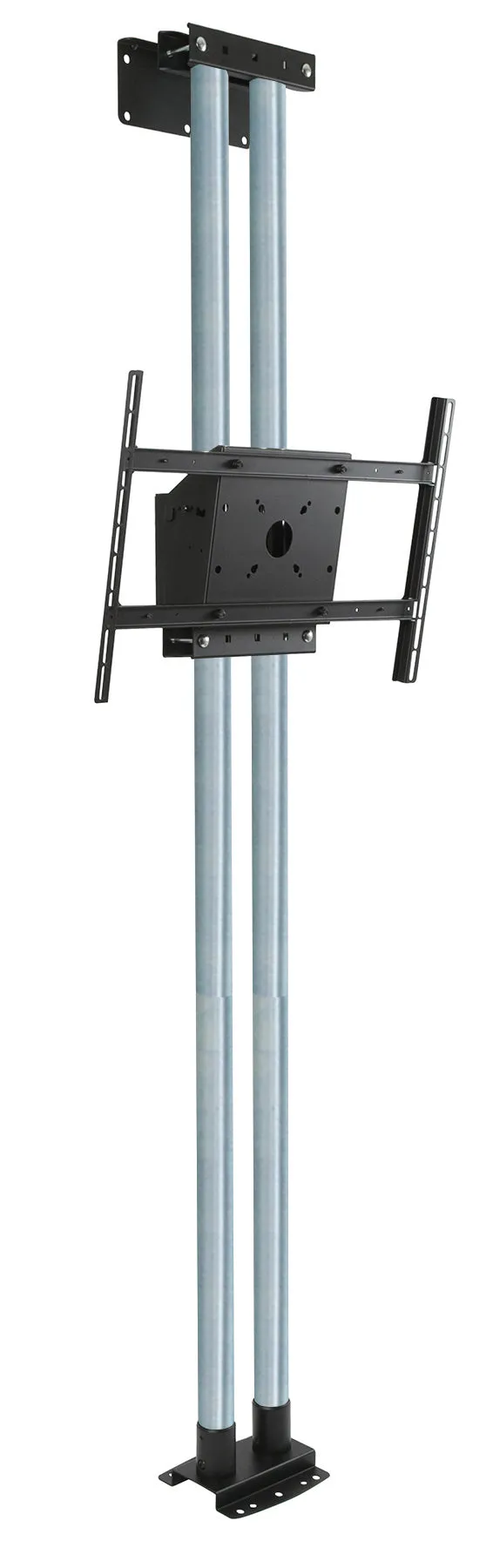 Modular Dual Pole Floor to Wall Mount Kit for 46" to 90" Displays
