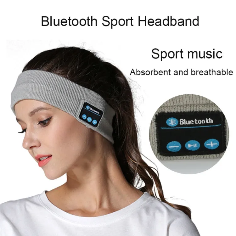 My-Call Bluetooth V5.0 Headsfree Sport Headband Music Headwear for iPhone 6 & 6s / iPhone 5 & 5S / iPhone 4 & 4S and Other Bluetooth Devices(Dark Gray)