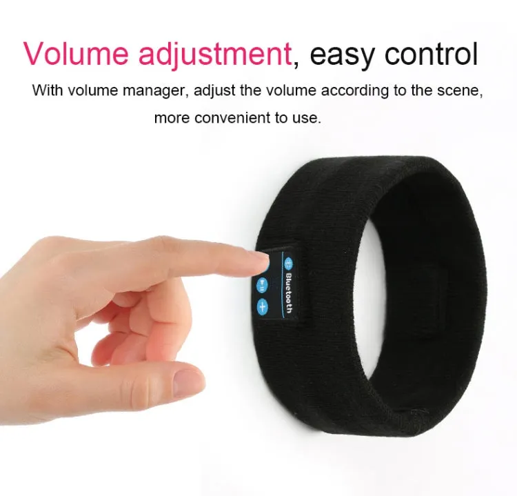 My-Call Bluetooth V5.0 Headsfree Sport Headband Music Headwear for iPhone 6 & 6s / iPhone 5 & 5S / iPhone 4 & 4S and Other Bluetooth Devices(Dark Gray)