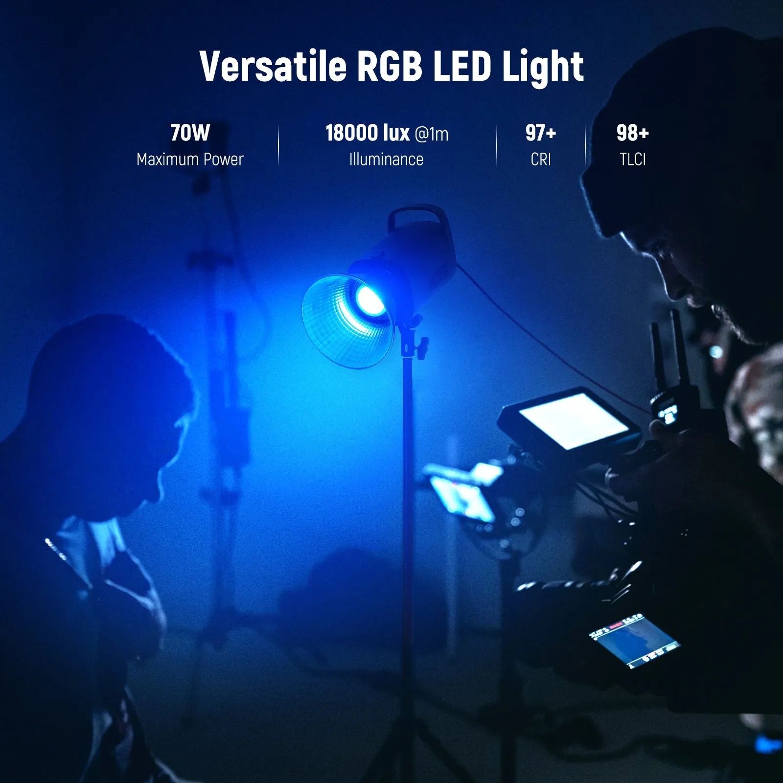 NEEWER RGB CB60 70W CRI 97  LED Video Light