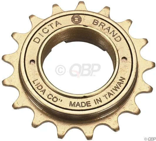 NEW Dicta Standard BMX Freewheel - 16t, Gold