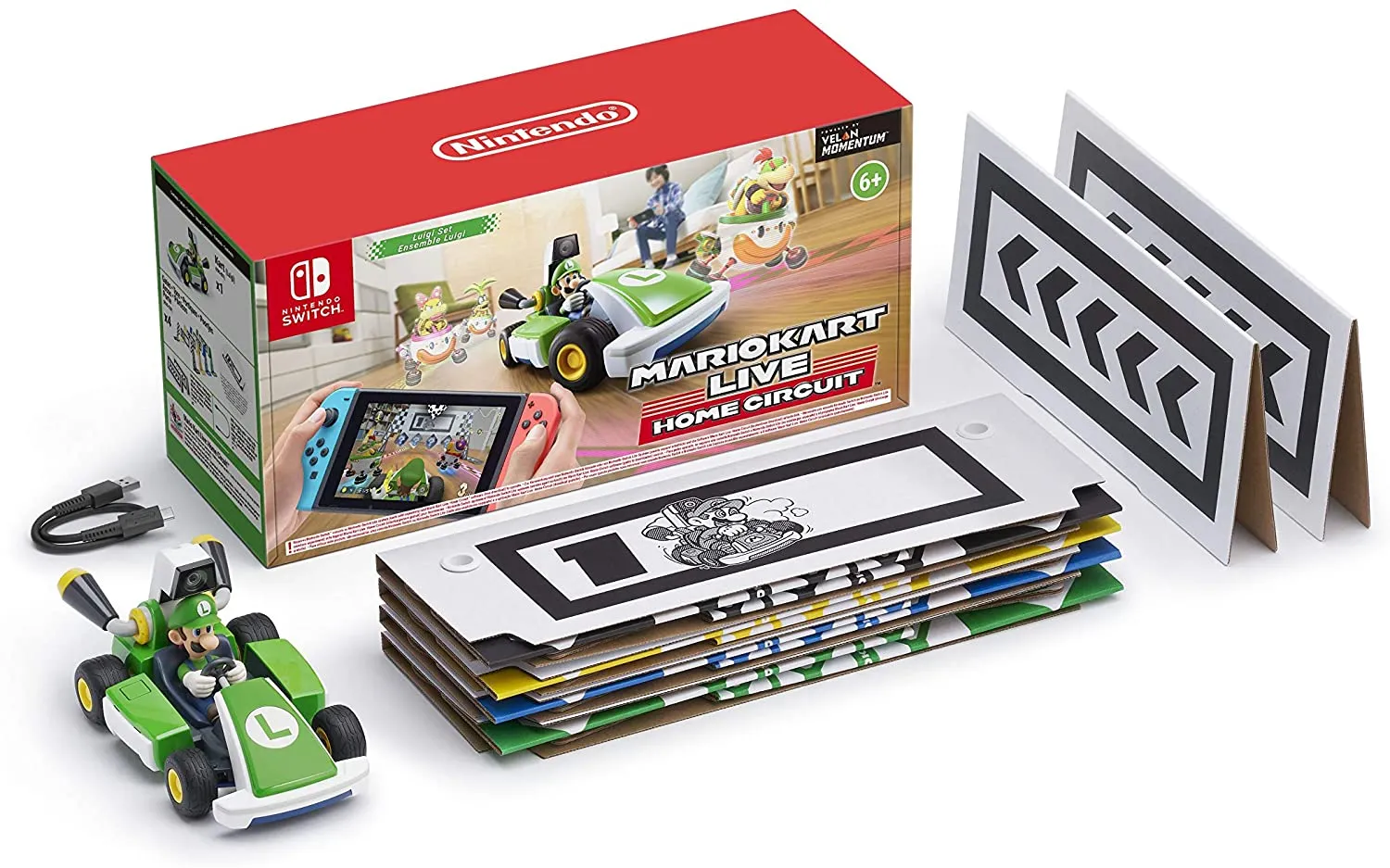 Nintendo Switch Mario Kart Live: Home Circuit Luigi Set