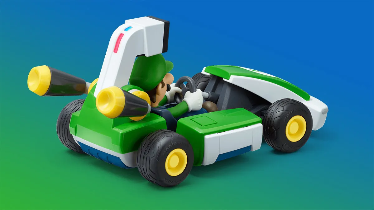 Nintendo Switch Mario Kart Live: Home Circuit Luigi Set