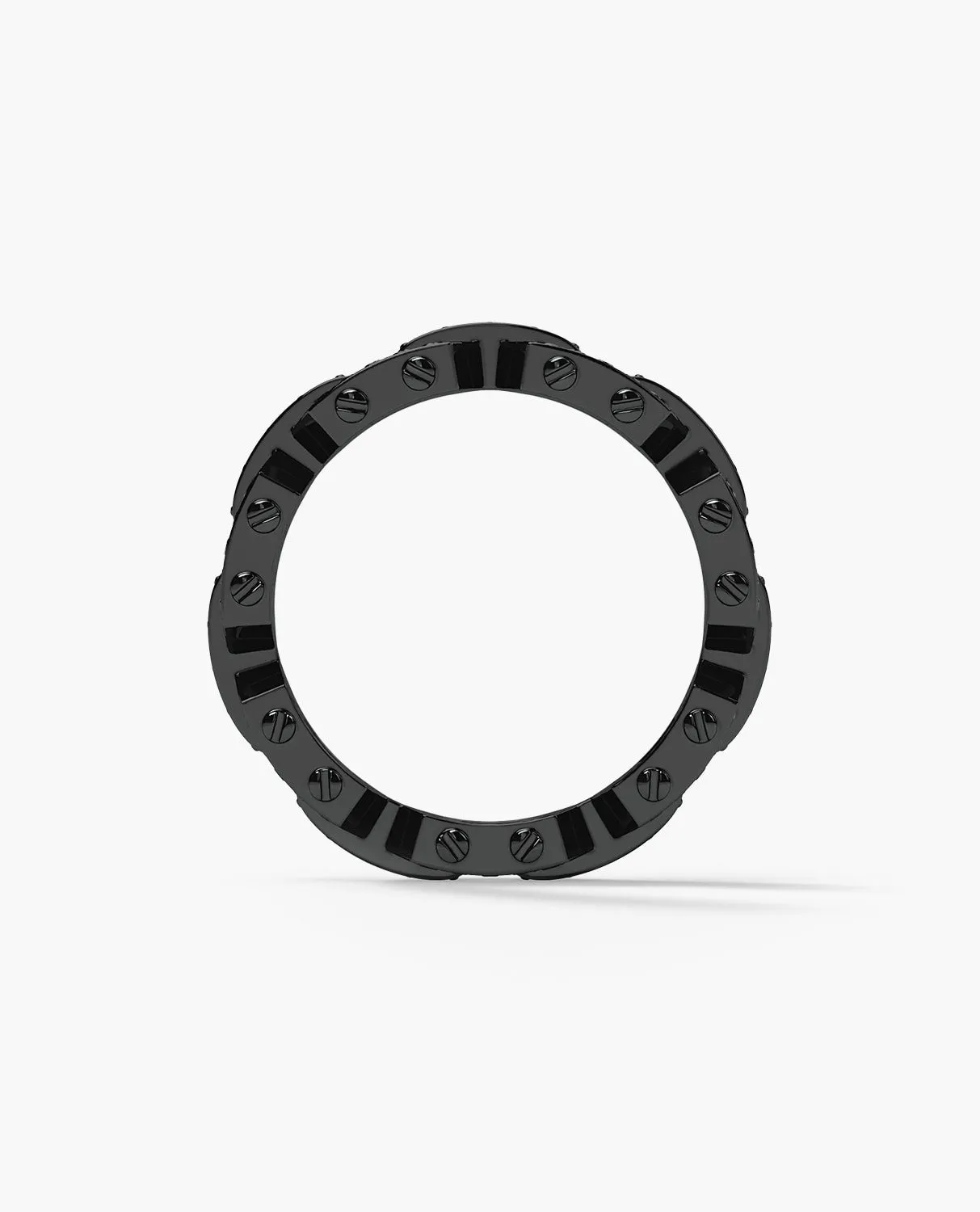 NORTHSTAR EverBlak Black Gold Ring with 1.10ct Black Diamonds